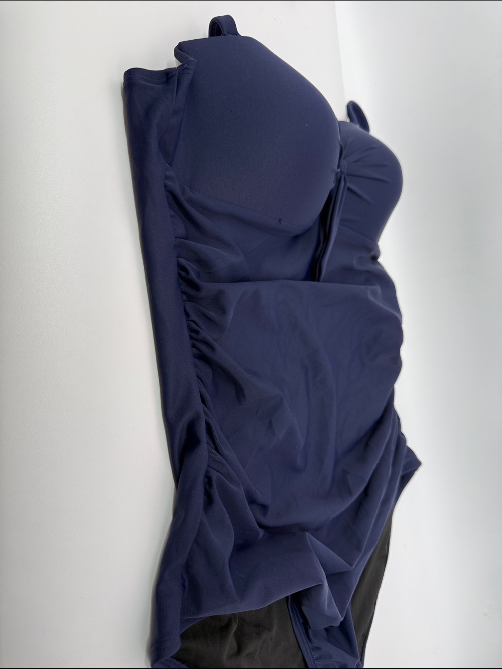 Women’s Navy Twist-Front One-Piece Swimsuit Christmas in July Sale 🎄‼️ - Picture 10 of 13
